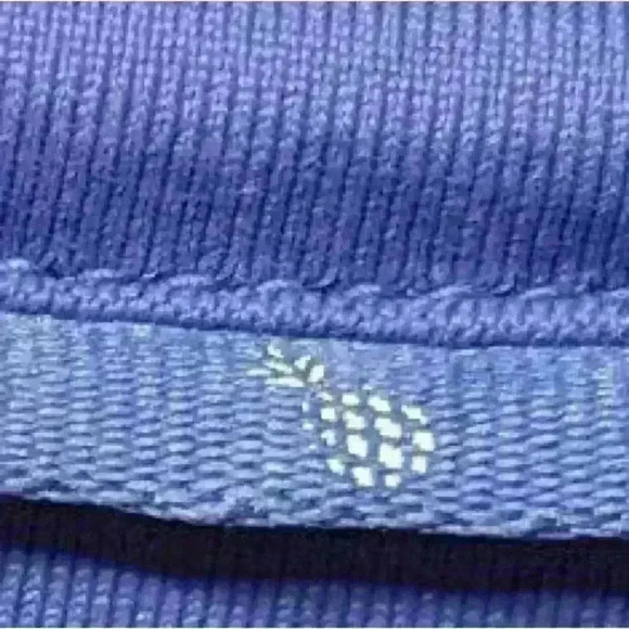 NWOT Tommy Bahama Women's Blue Aubrey Islandzone Zip Mock Sweater size M - Picture 9 of 9